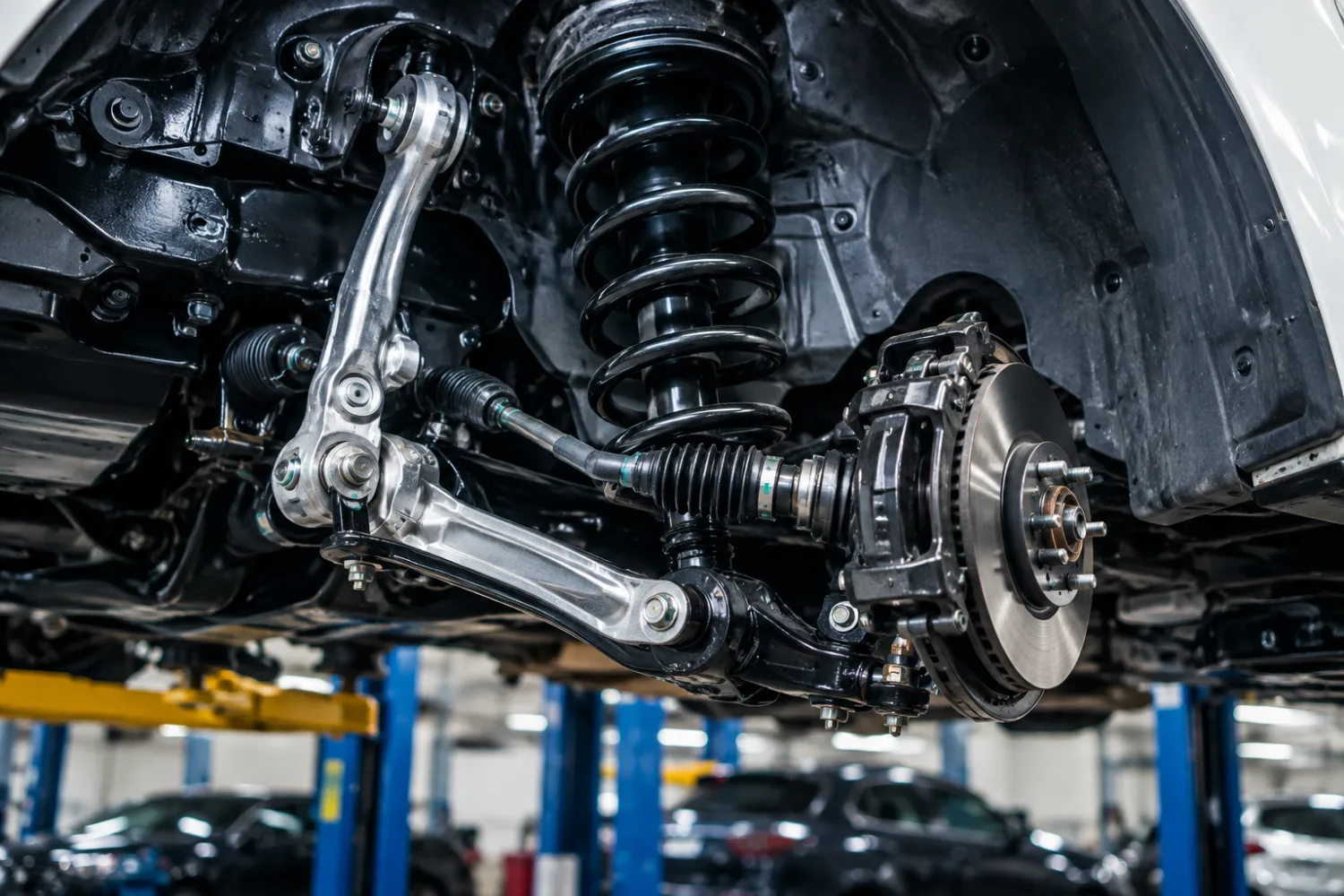 Suspension and steering